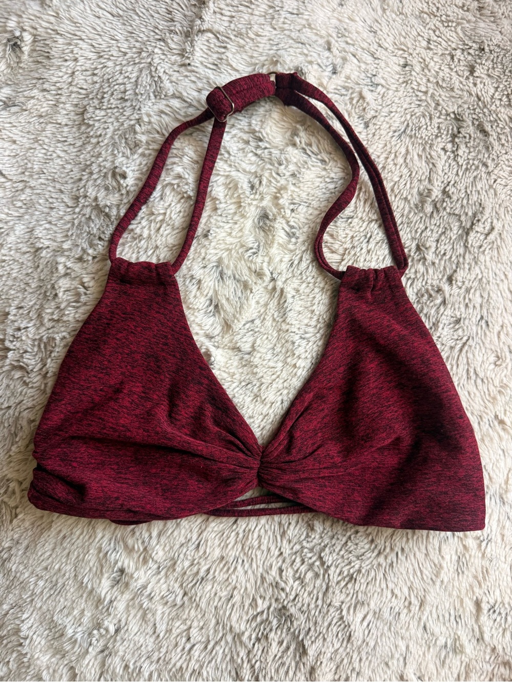 Bombshell Sportswear Butterfly Sports Bra black cherry - small -